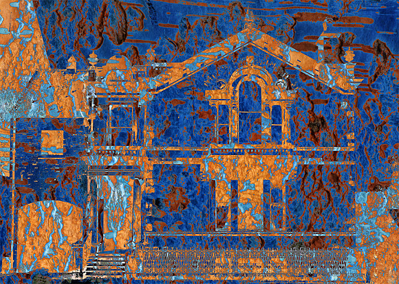 "Masonic Hall after Klimt"