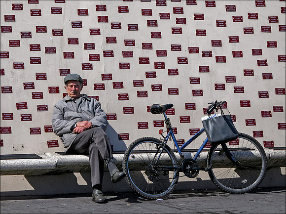 "RELAXING AFTER SHOPPING"
