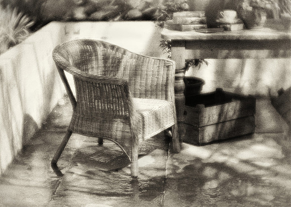 "Potting Shed Seat"