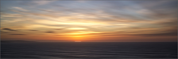 "Day's End From St. Agnes Beach"