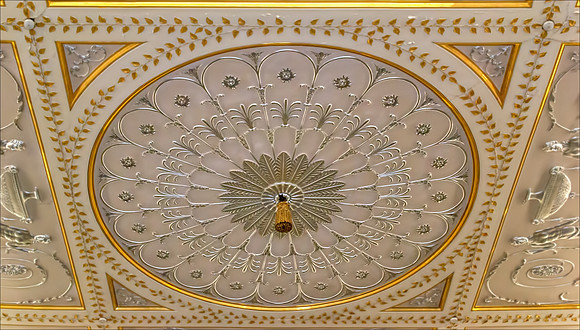 "Detailed Ceiling at Stowe School"