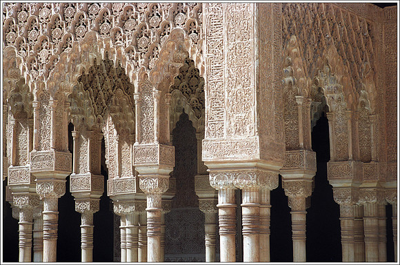 "22nd March 2003 - Alhambra Palace, Patio de los Leones"