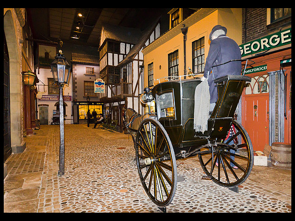 Victorian Street - York Castle Museum
